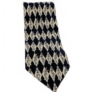 Warner Bros Studio Store Bugs Bunny Diamond Silk Novelty Tie Mens One Size