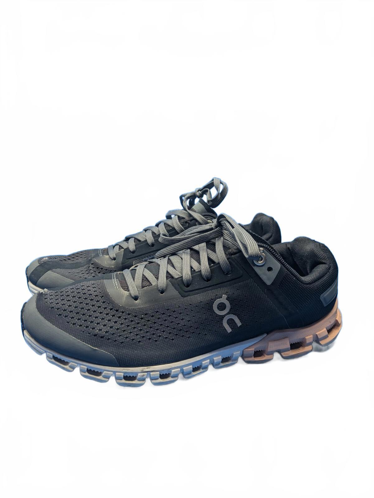 On CloudFlow Womens Grey Pink Athletic Road Running Sneakers Shoes Size 7.5 US - Image 5
