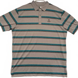 Callaway Ventana Canyon Opti-Dri Striped Performance Golf Polo Shirt Mens XL