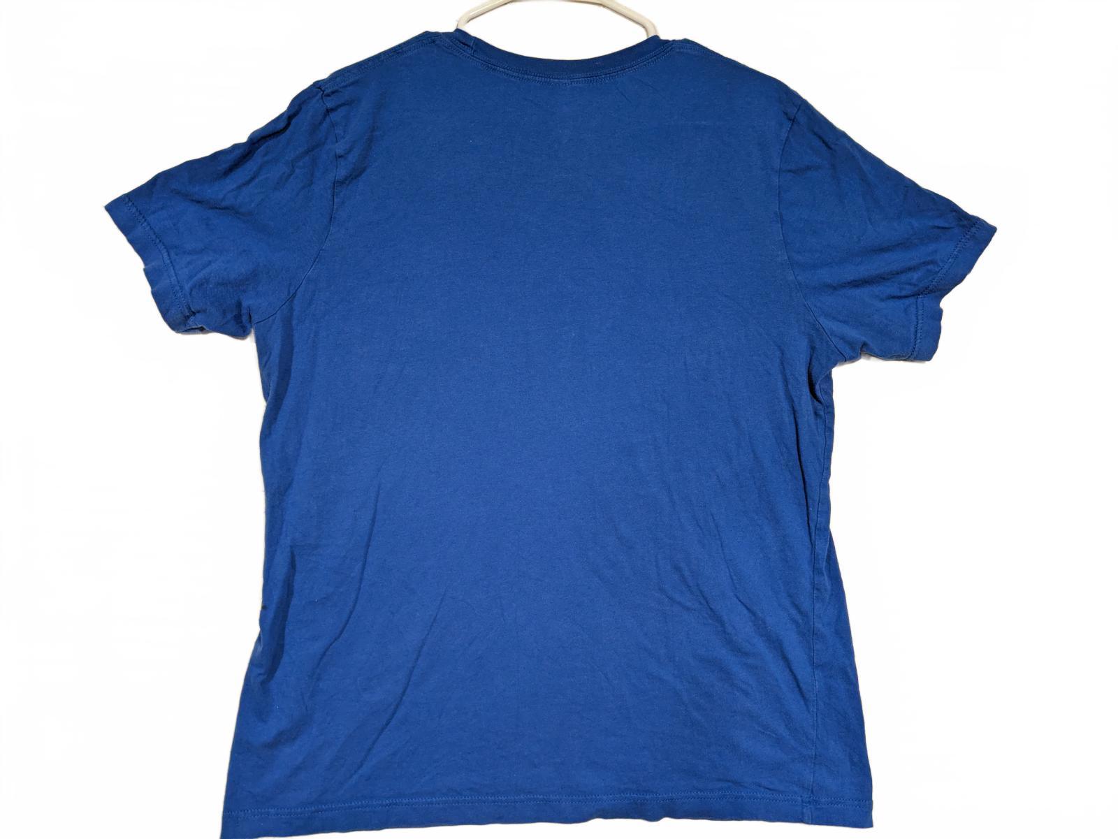 New York Giants Together Blue Graphic T-Shirt NFL Football Fan Tee Mens Large - Image 2