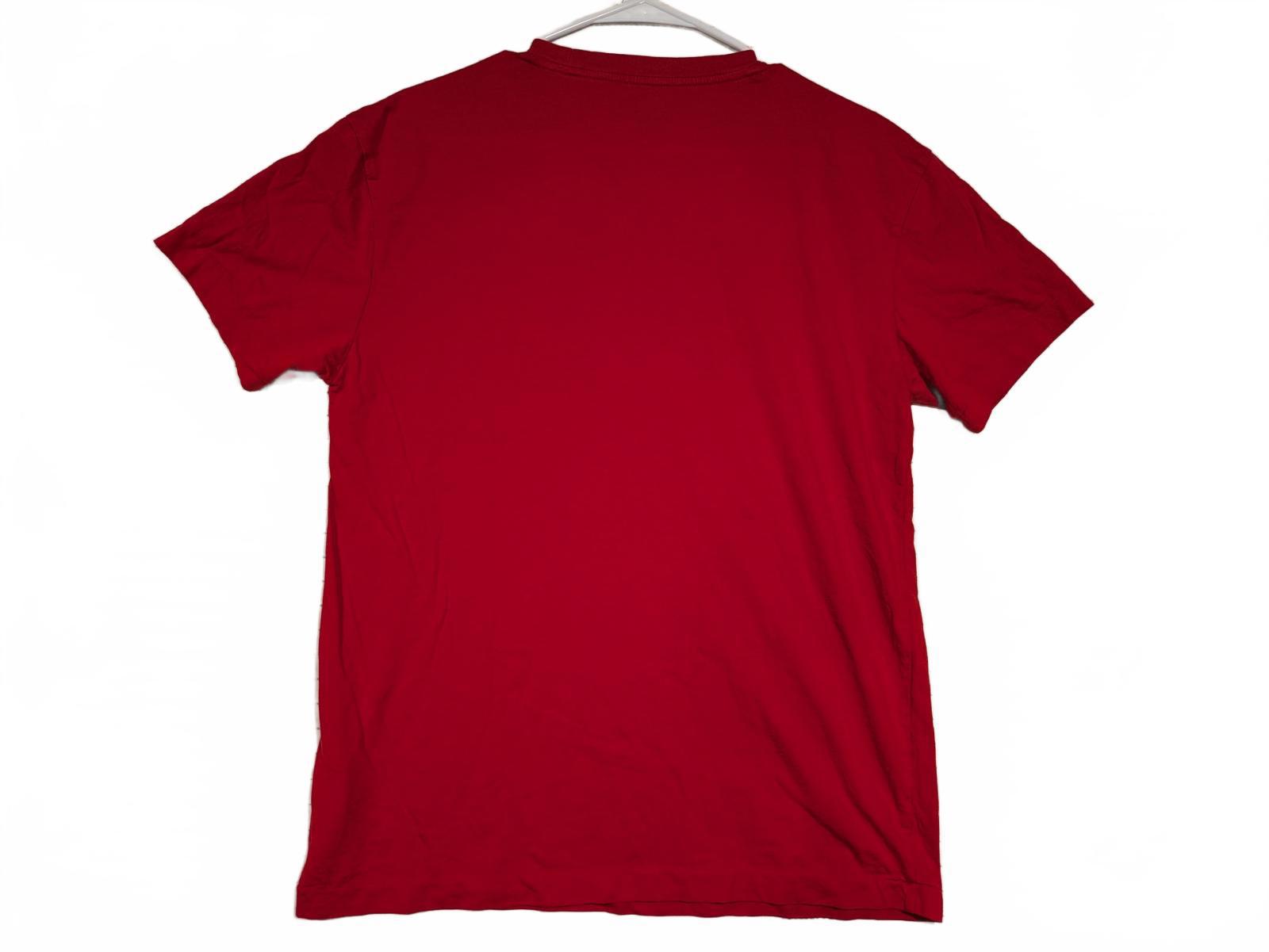 Polo Ralph Lauren Classic Fit Red Crewneck Pocket T-Shirt Logo Mens Small - Image 3
