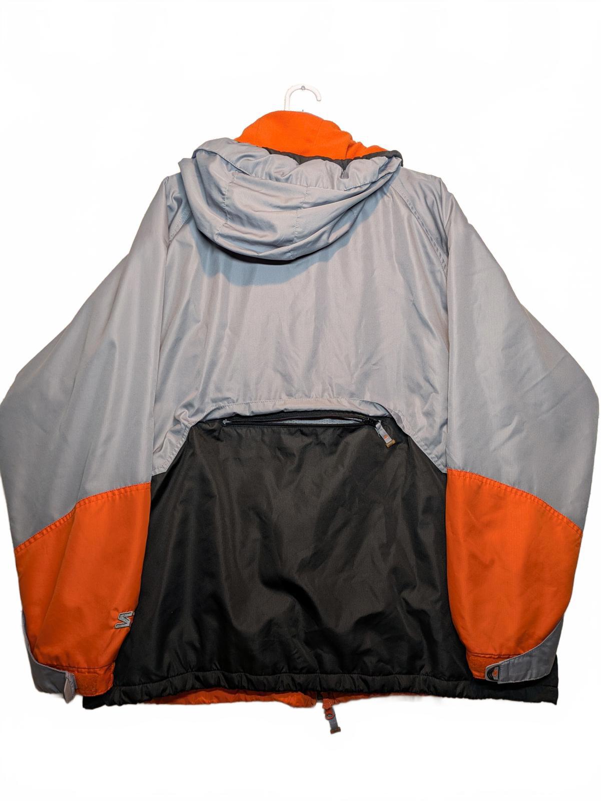 Starter Insulated Hooded Jacket Colorblock Outdoor Winter Coat Mens Large - Image 2