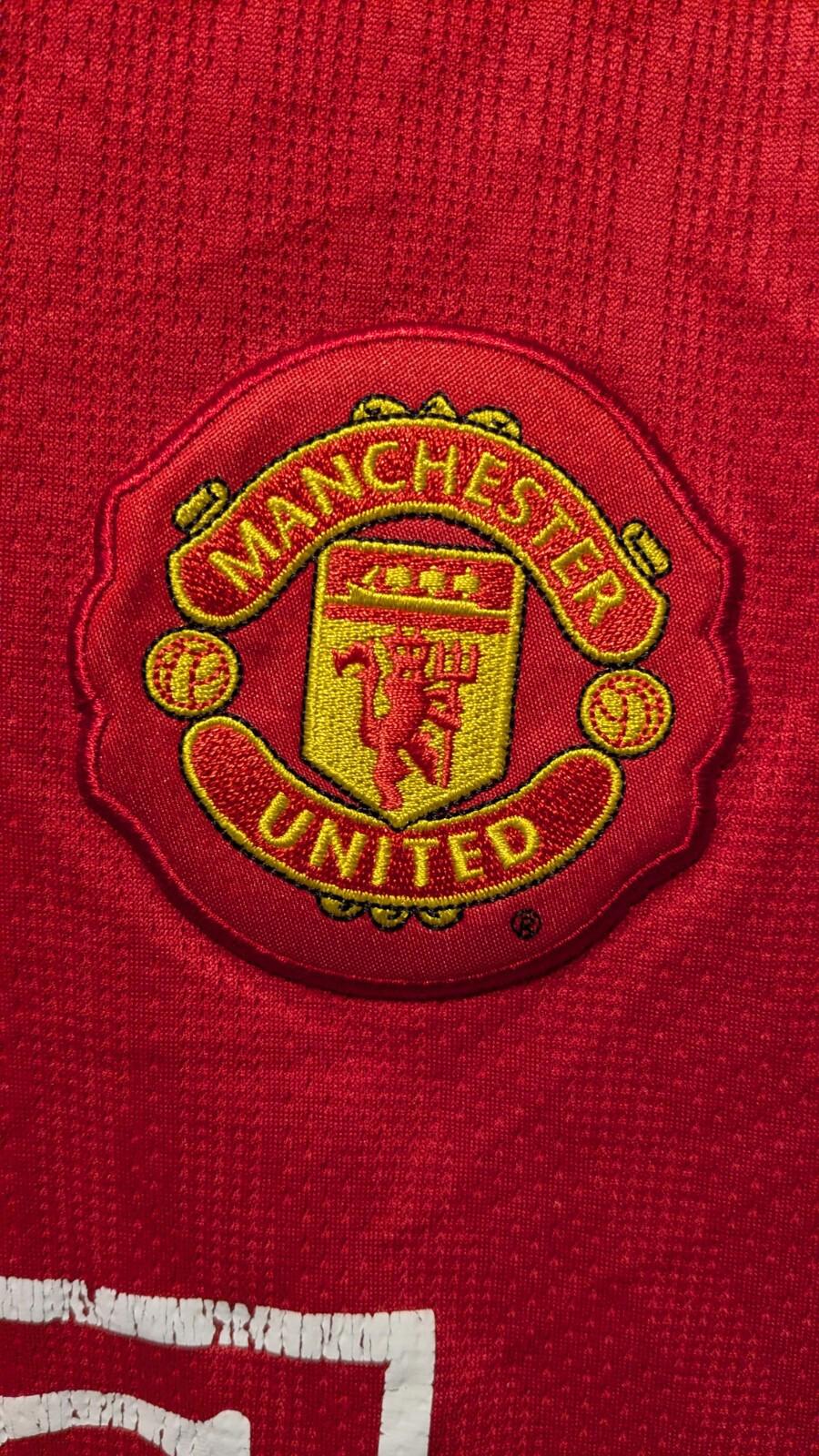 Manchester United 2007 2009 Home Football Shirt Tevez #32 Soccer jersey Size M L - Image 5
