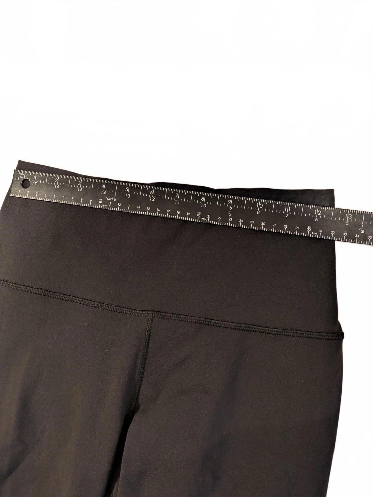 Calia Carrie Underwood Limited Edition Black Onyx Velvet Pieced Leggings Small - Image 7