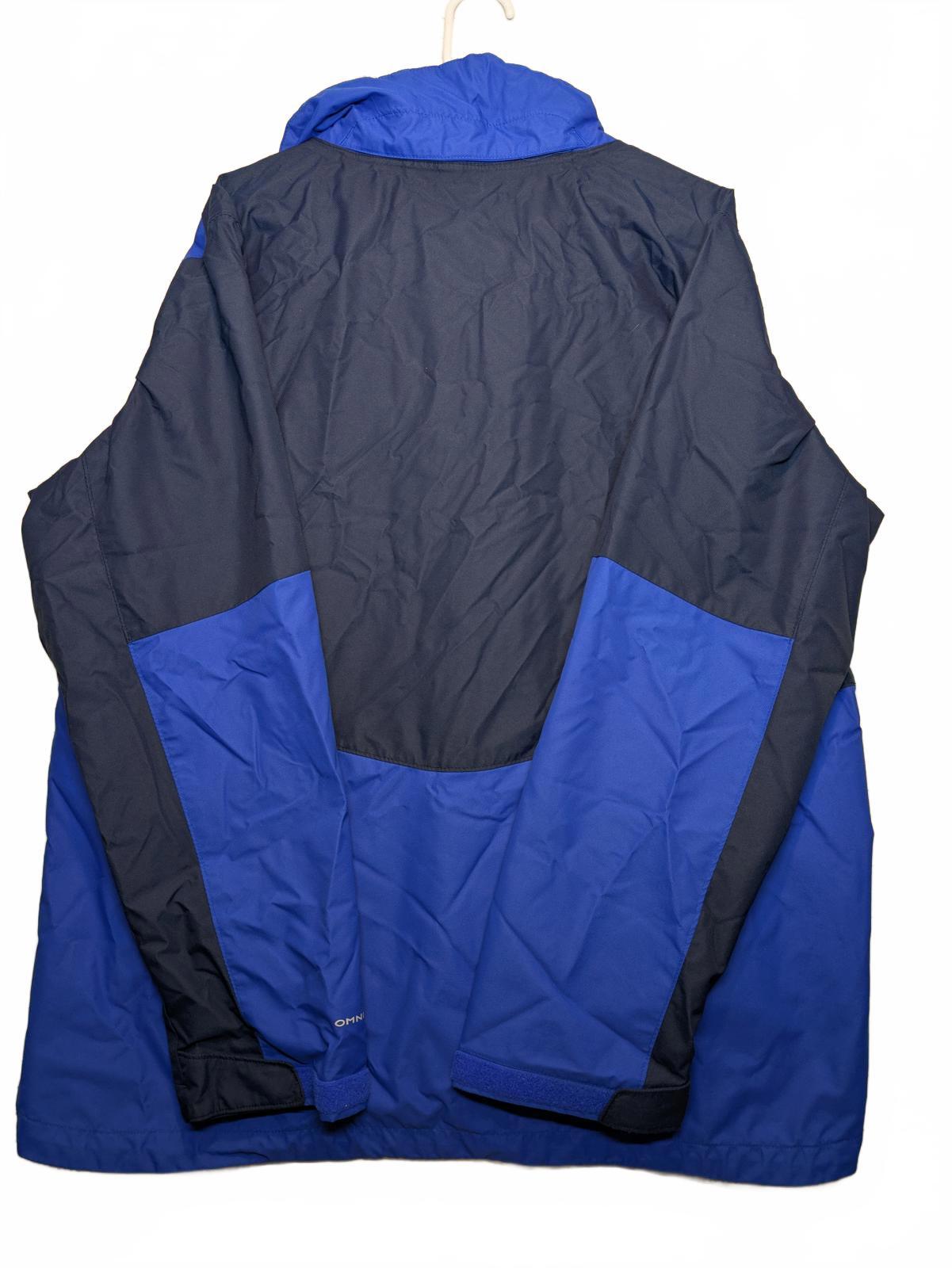 Columbia Omni-Tech Insulated Jacket Colorblock Outdoor Winter Coat Mens Large - Image 2