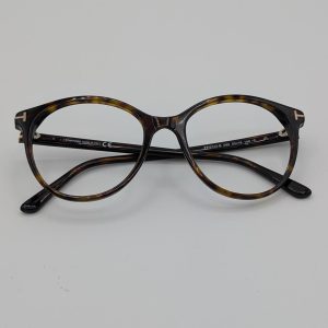 Tom Ford TF5742-B Tortoiseshell Optical Eyeglasses Frames Unisex 52-18