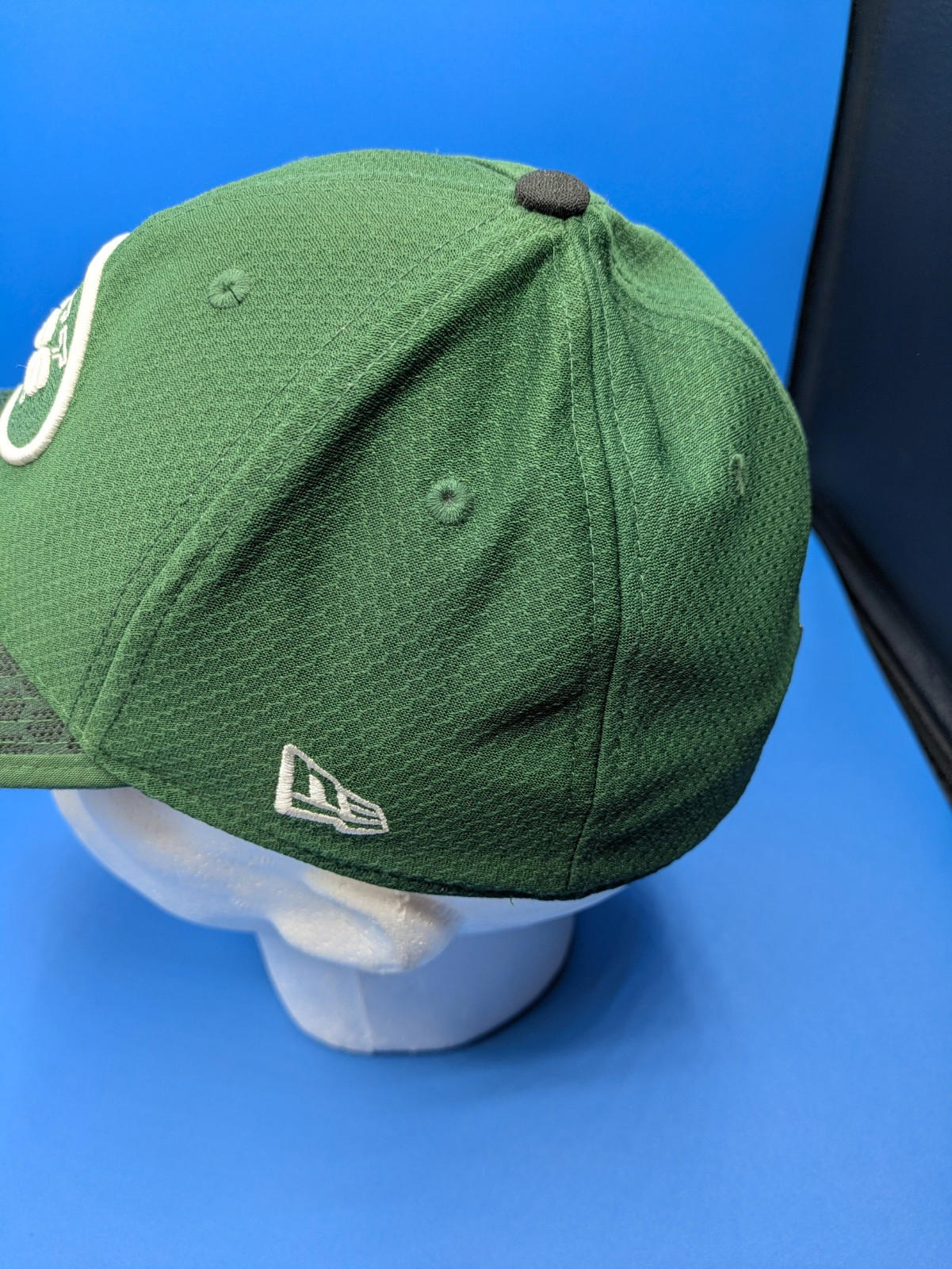 New York Jets New Era 39THIRTY Hat Flex Green Team Classic Logo Cap M/L - Image 4