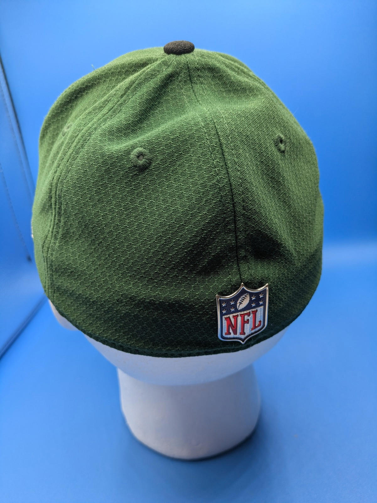 New York Jets New Era 39THIRTY Hat Flex Green Team Classic Logo Cap M/L - Image 5