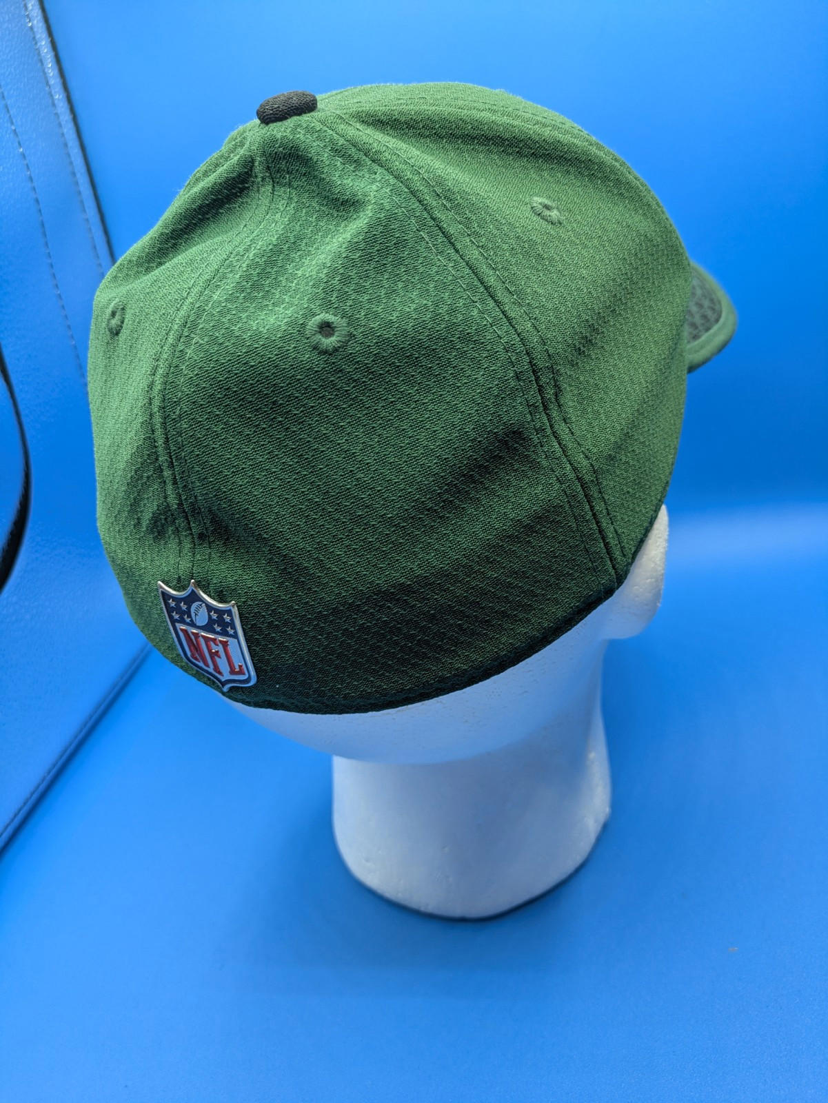 New York Jets New Era 39THIRTY Hat Flex Green Team Classic Logo Cap M/L - Image 6