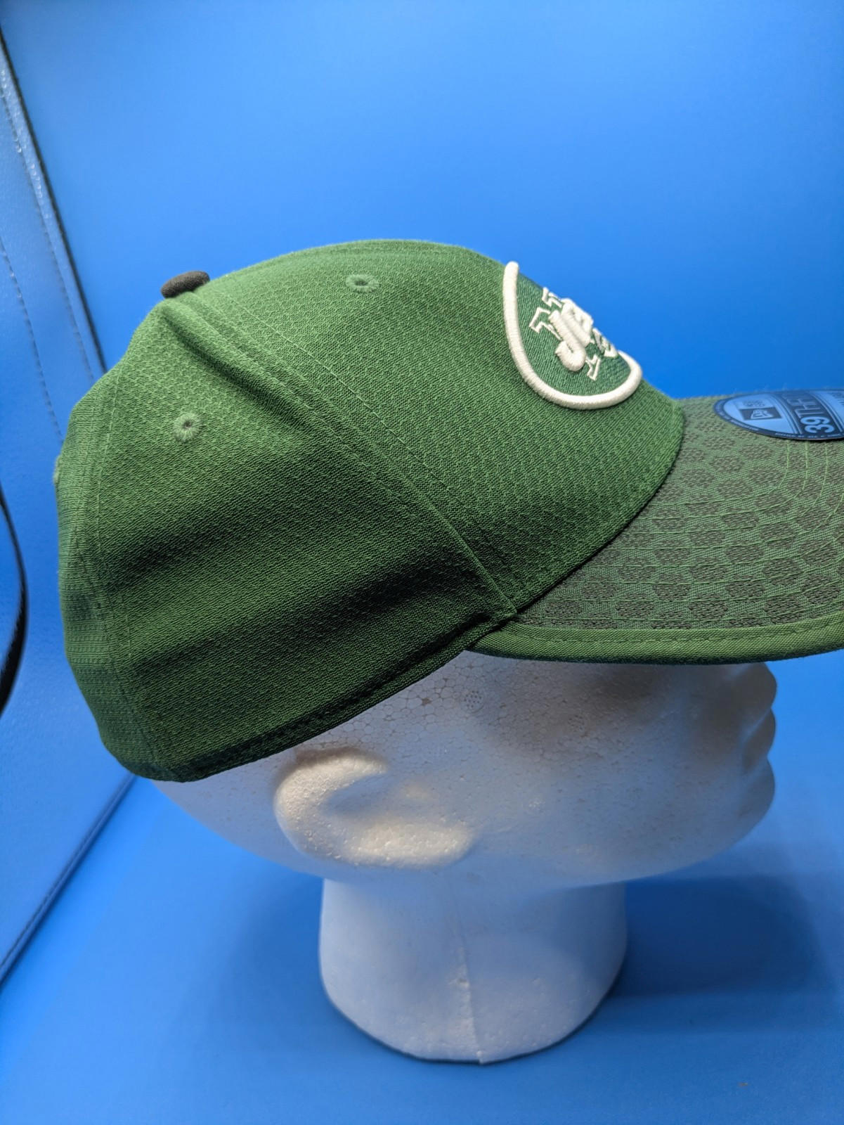 New York Jets New Era 39THIRTY Hat Flex Green Team Classic Logo Cap M/L - Image 7