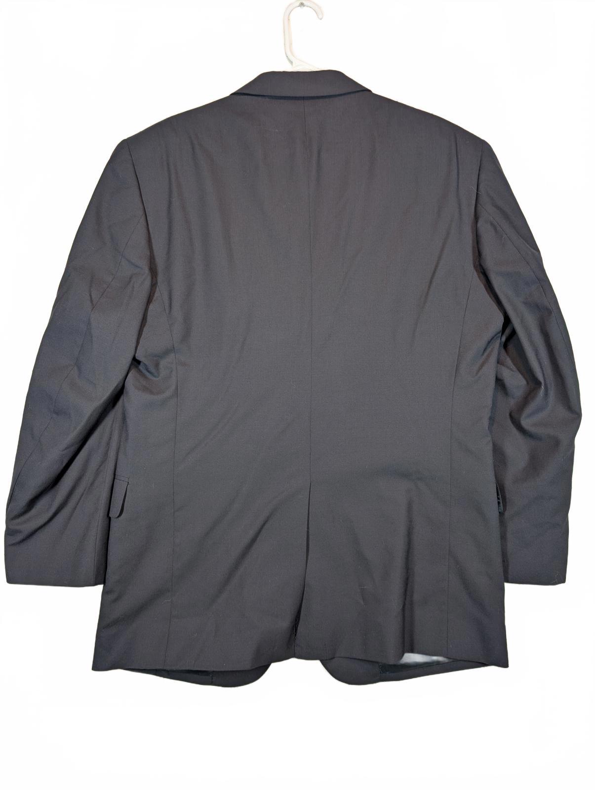 Jos. A. Bank Navy Wool Brass Button Blazer Sport Coat Mens 44R Classic Fit - Image 2