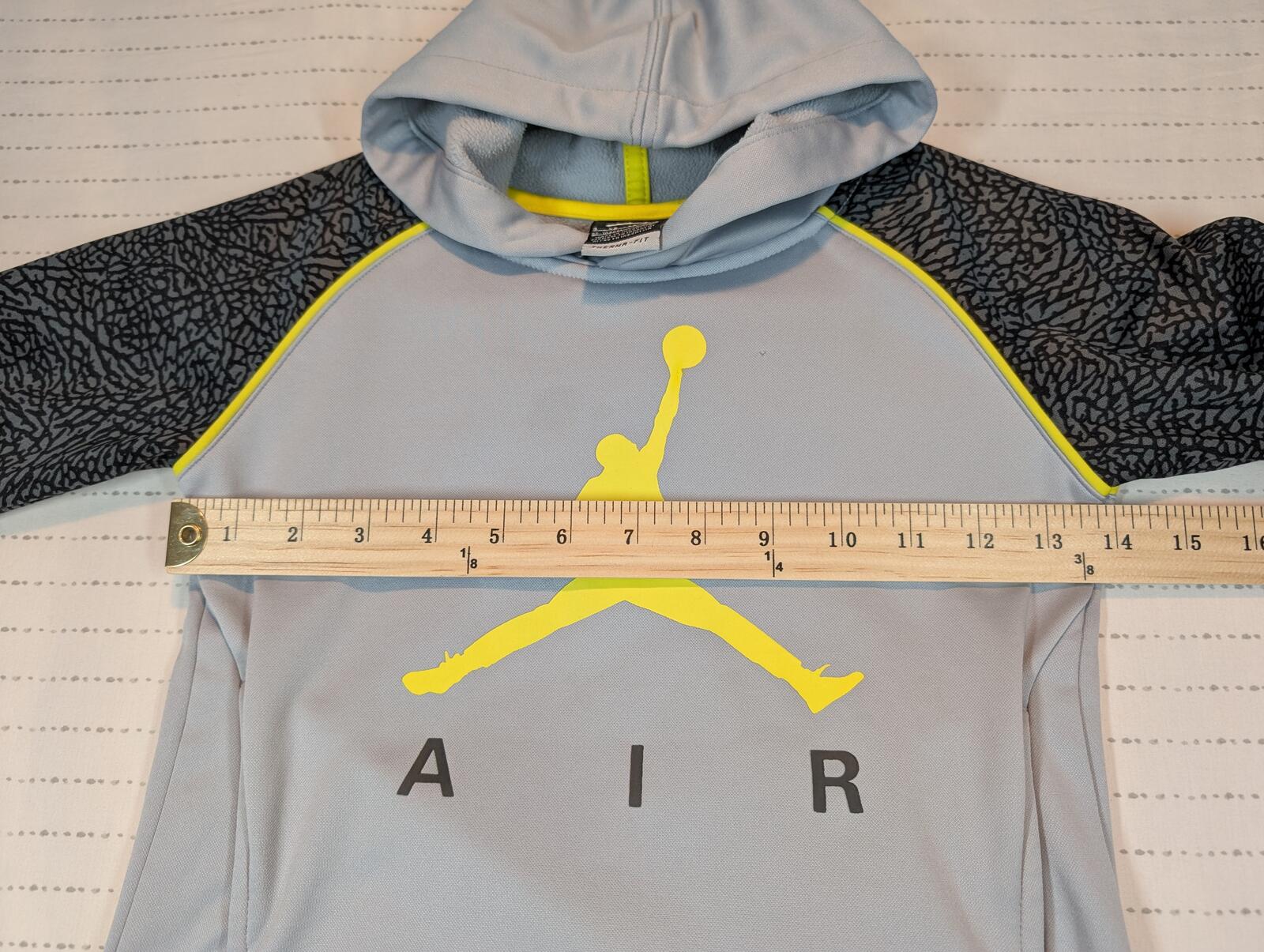 Jordan Air Therma-Fit Jumpman Elephant Print Pullover Hoodie Boys XS 3-4 Yrs - Image 6