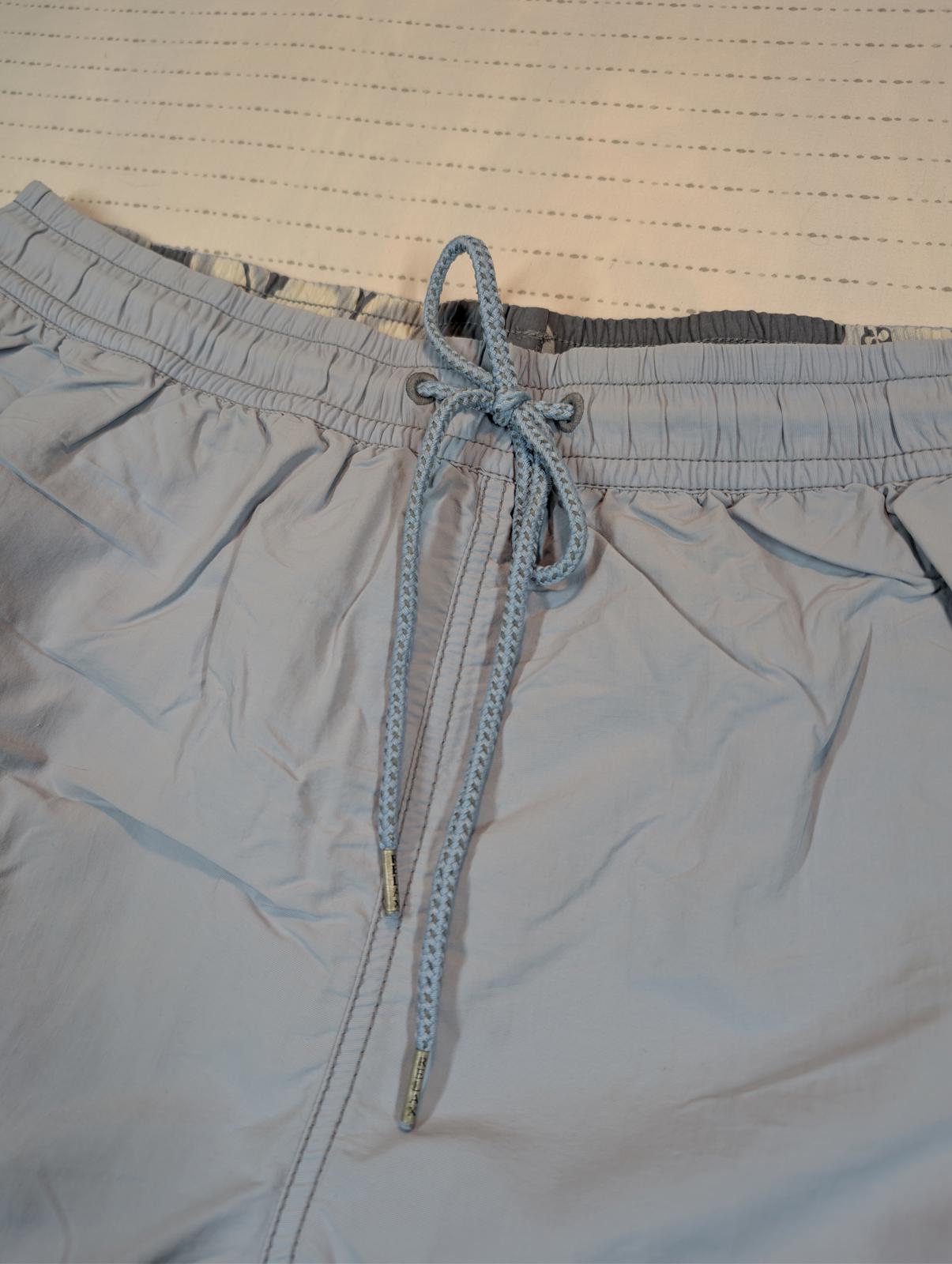 Tommy Bahama Relax Swim Trunks Cargo Shorts Mens XL Blue Nylon - Image 5
